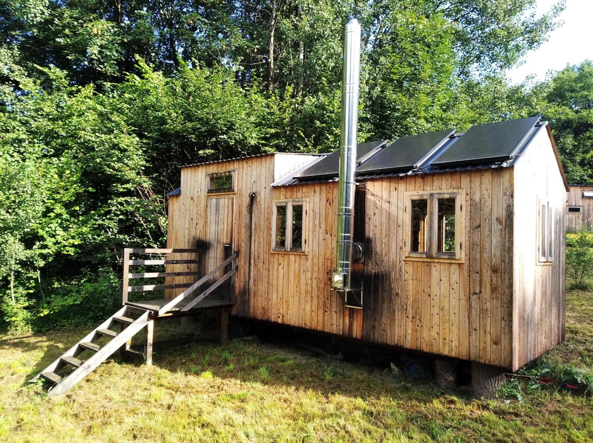 Celorocni Glamping V Pohodlnem Domecku Villa Vyprachtice Ngoại thất bức ảnh